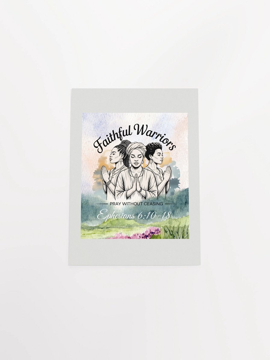 Faithful Warriors Christian Paper Poster - Printable. product image (4)