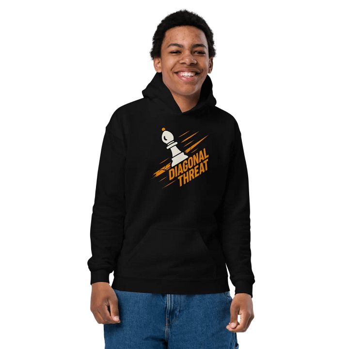 Diagonal Threat - Youth Hoodie product image (4)