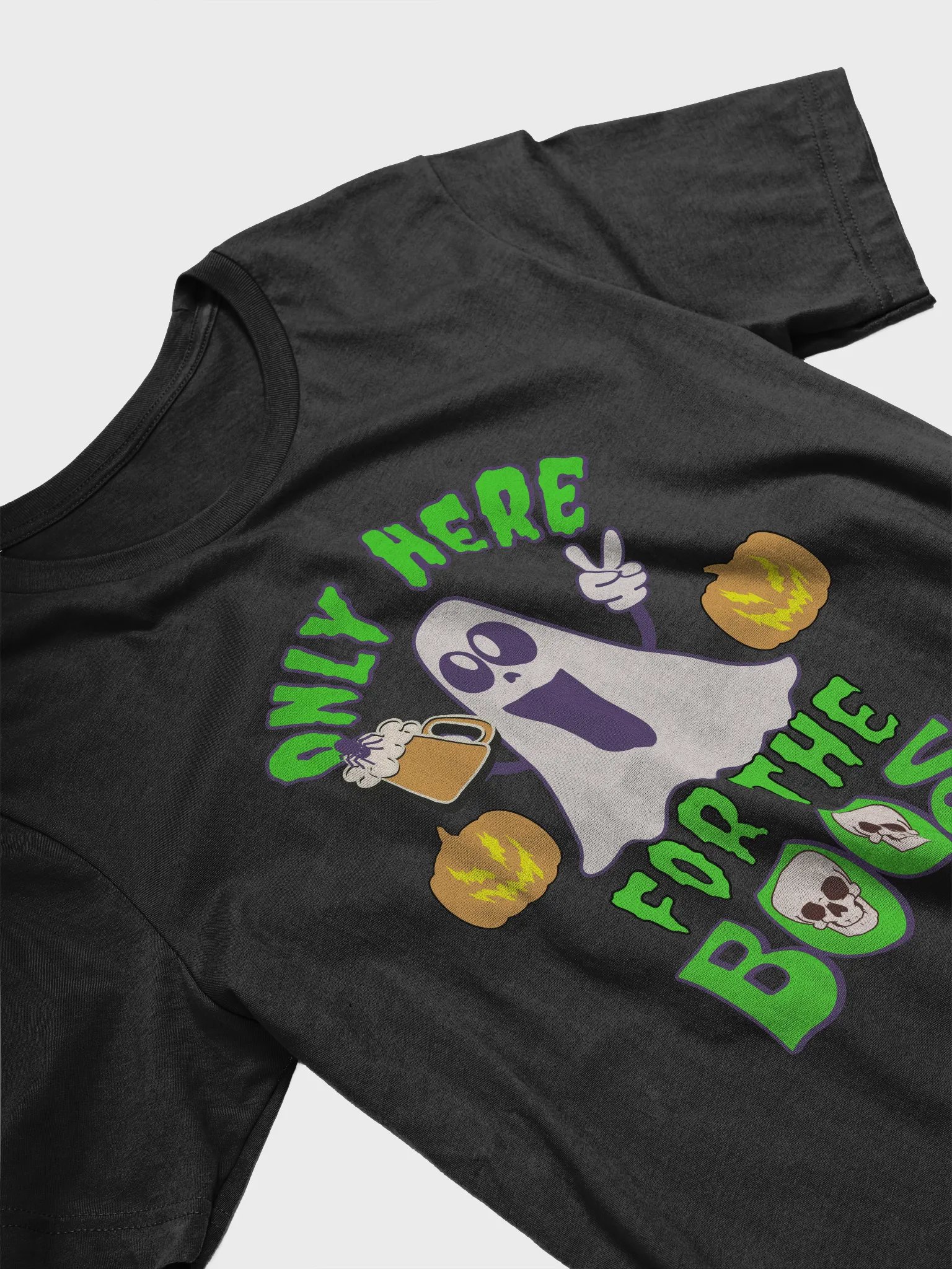 Only Here for the Boos Halloween T-Shirt product image (2)