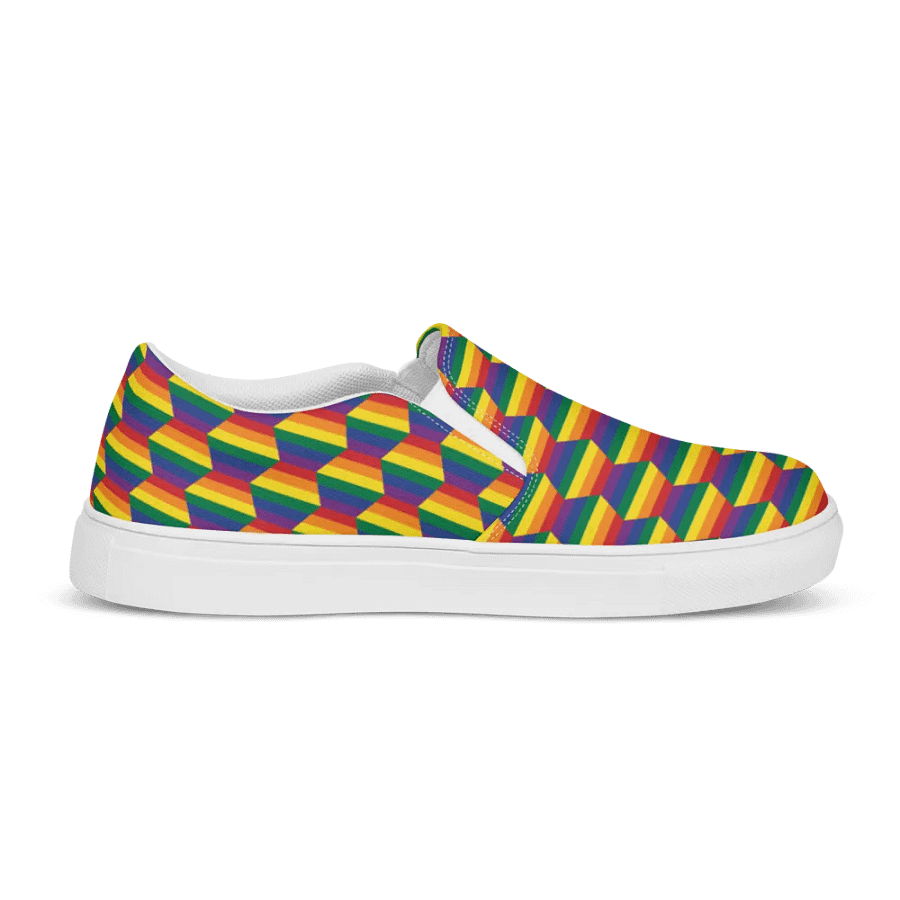 Mens Slip On Canvas - Rainbow product image (11)