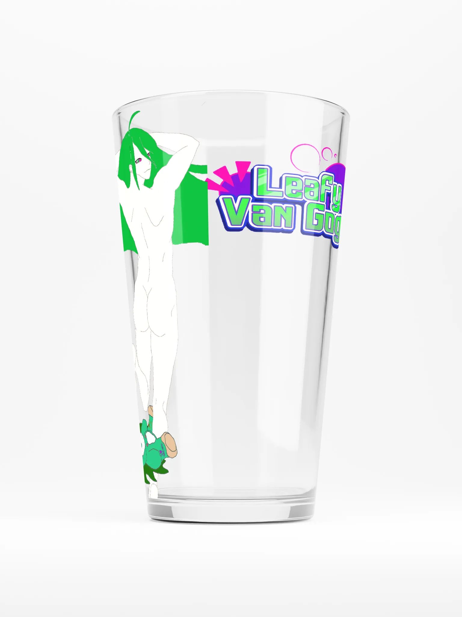 Leafy Van Gogh's Garfsona Daki Shaker Glass product image (2)