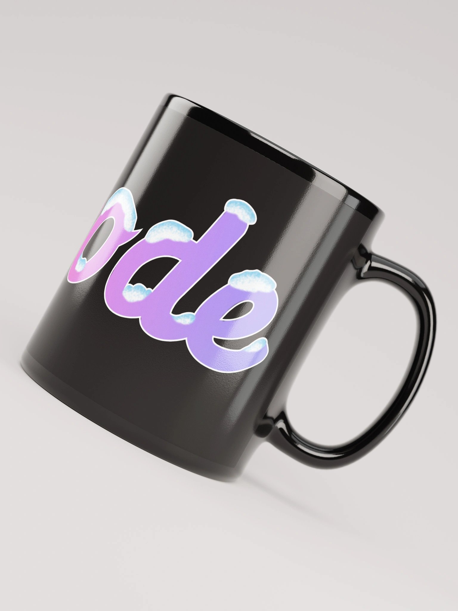 Episode Holidays Logo Black Glossy Mug product image (4)