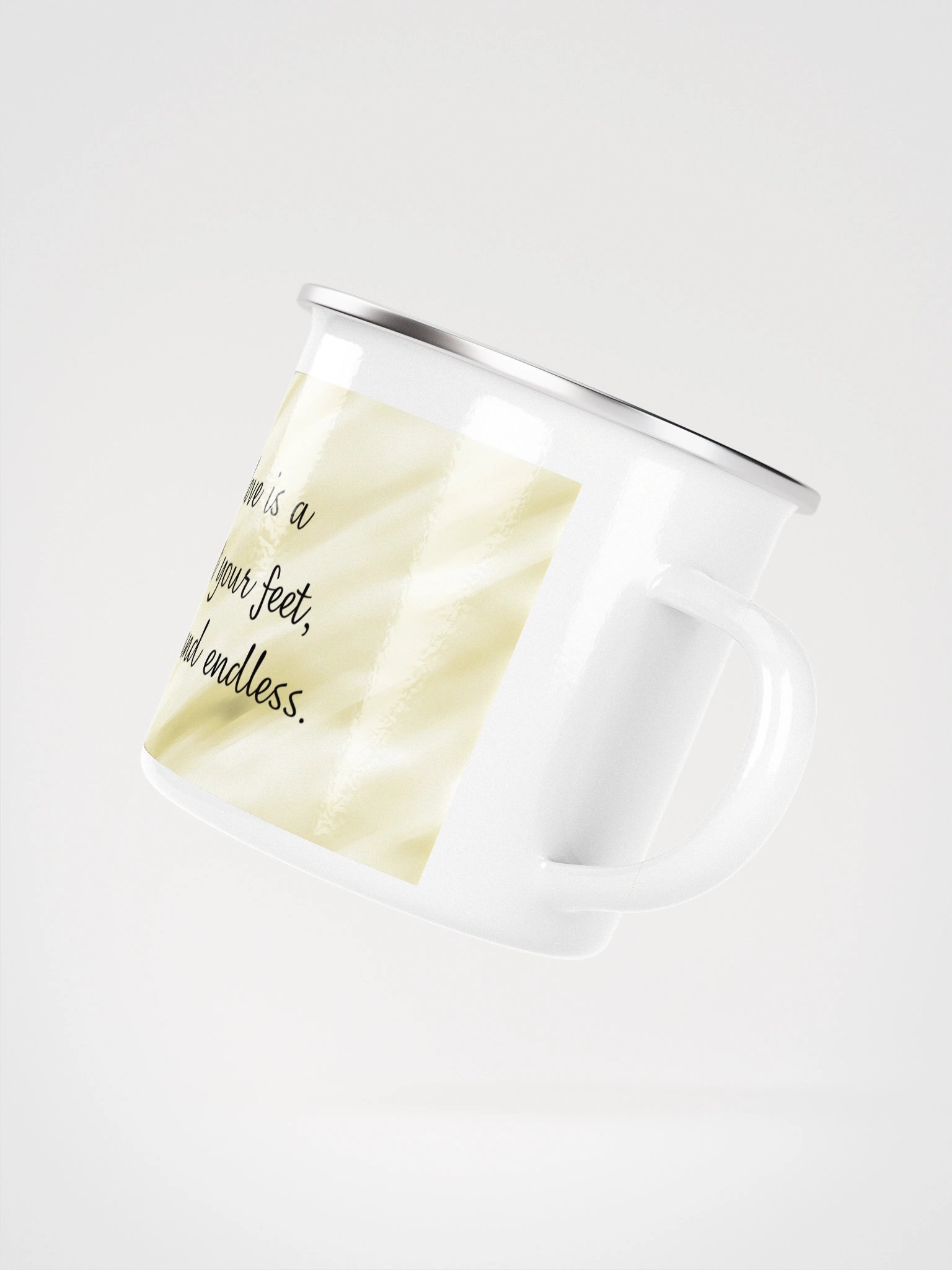 YOUR BEST FRIEND! / ENAMEL MUG 12oz WITH PERSONALIZED NAME product image (5)