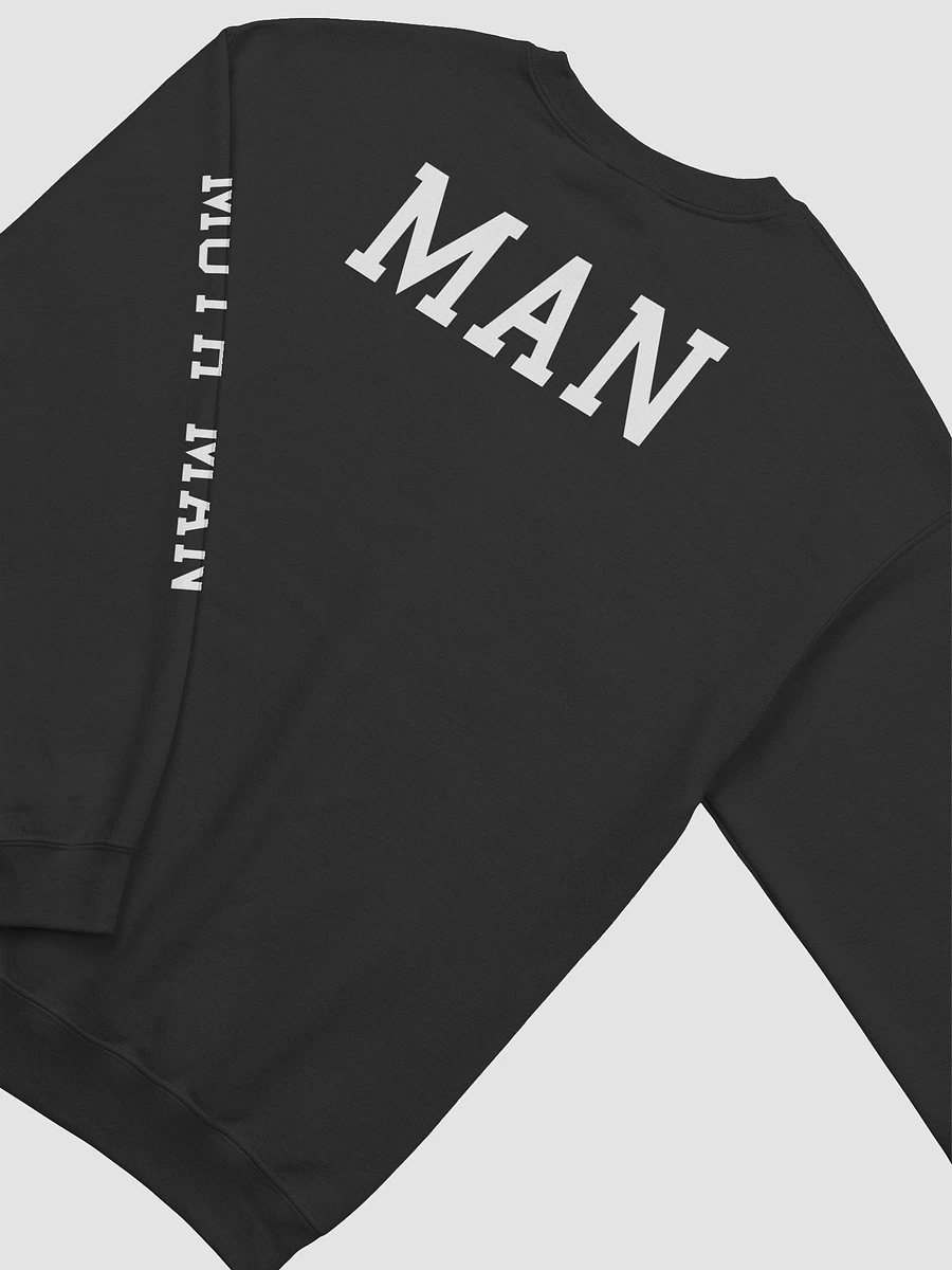 (2 sided) Moth Man classic sleeve print sweatshirt product image (5)