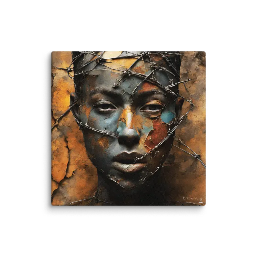 Be Free to Yourself | Last Prisoner Look | Canvas Painting product image (9)