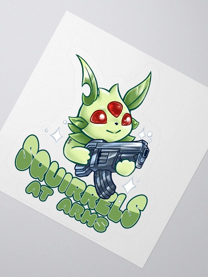 Squirrels at Arms 3x3 Sticker product image (2)