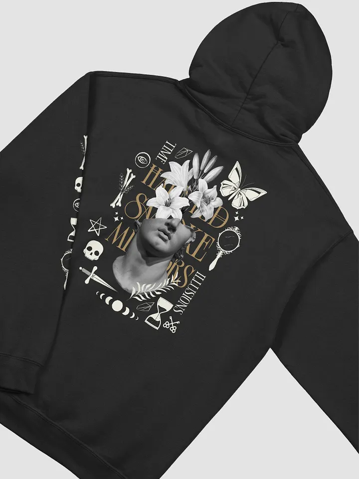 Haunted Smoke and Mirrors Collage Graphic Hoodie product image (1)