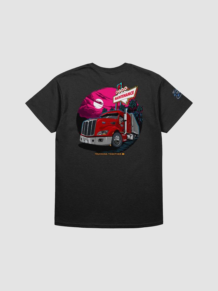 HIGH MAINTENANCE "LITTLE LARGE CAR" GILDAN HEAVYWEIGHT TSHIRT product image (1)