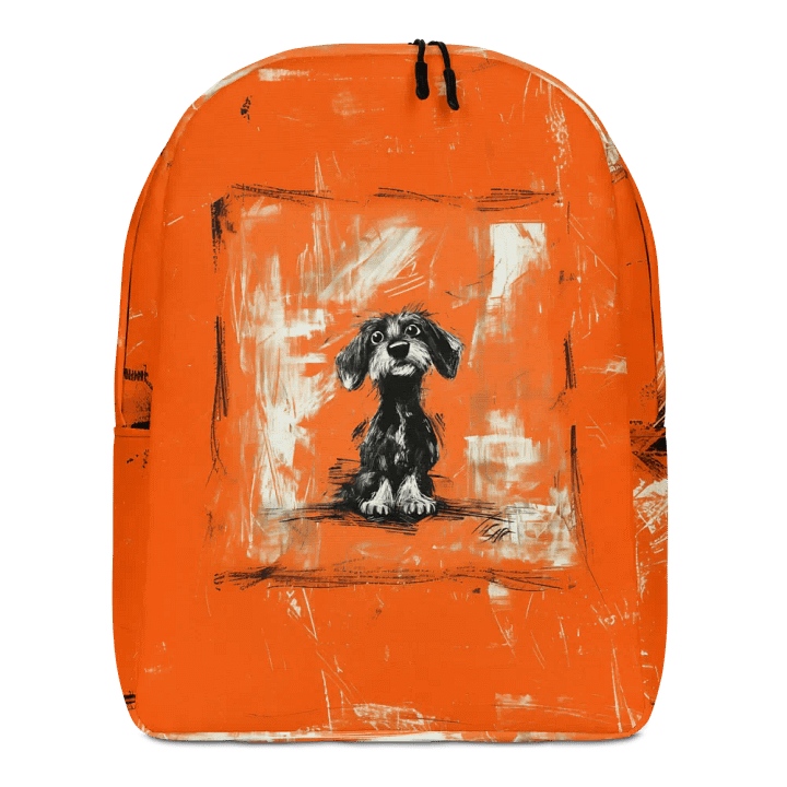 Batoh Jezevčík, oranžový product image (1)