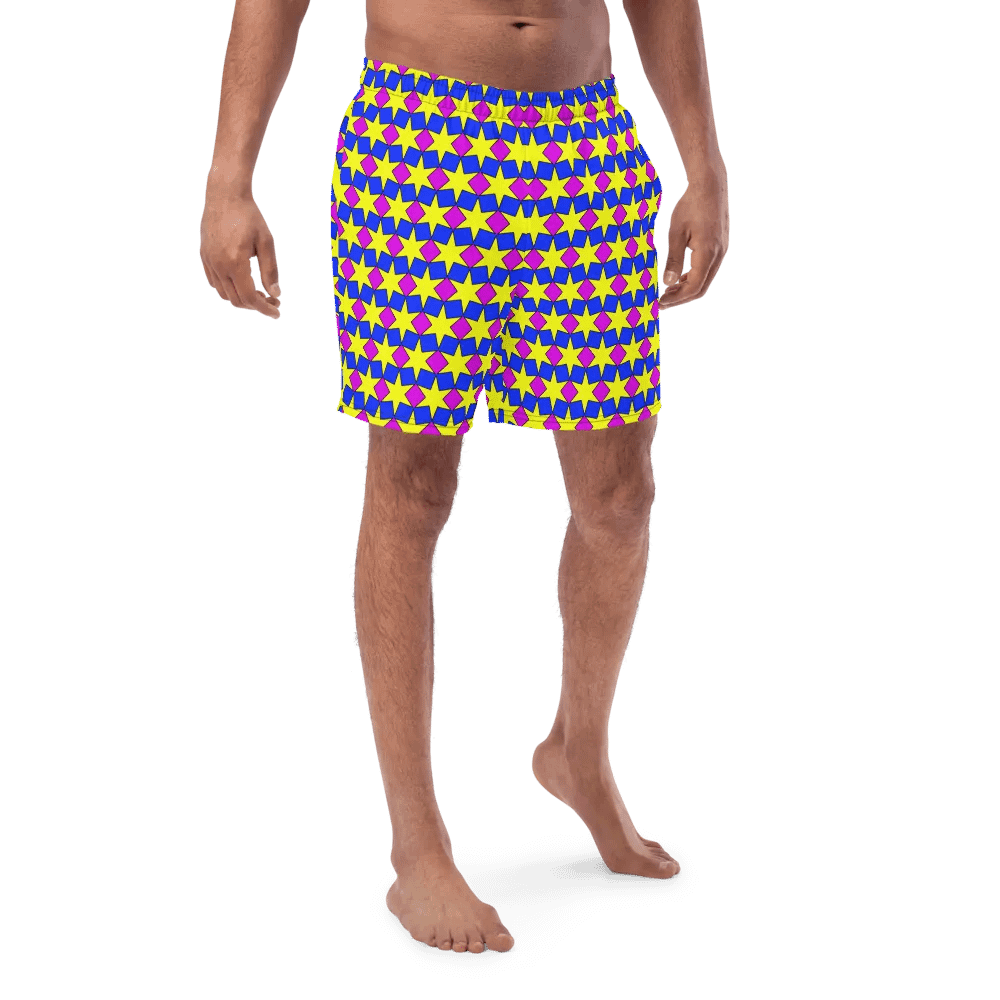 Yellow Star Classic Swim Shorts product image (5)