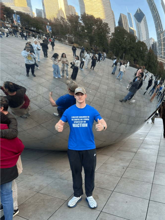 I sold my Children to the cartel so I could sports bet on MACTION SuperSoft T-Shirt product image (5)