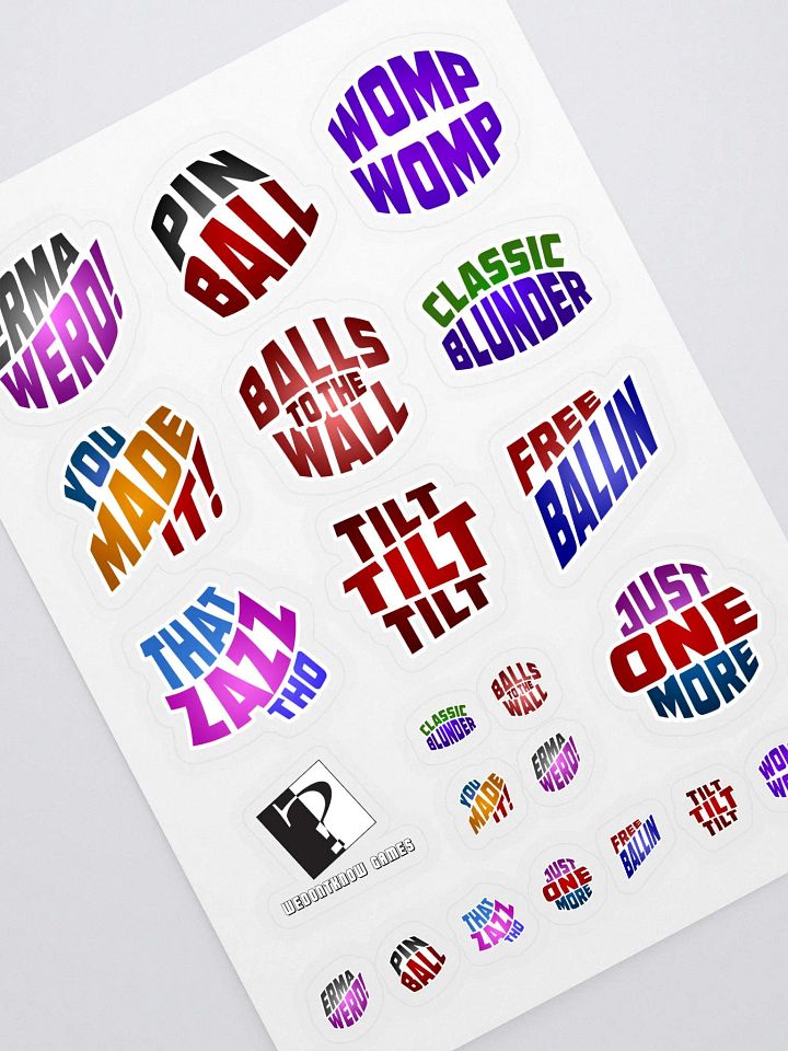 Sticker Pack 2: Oops! All emotes! product image (1)