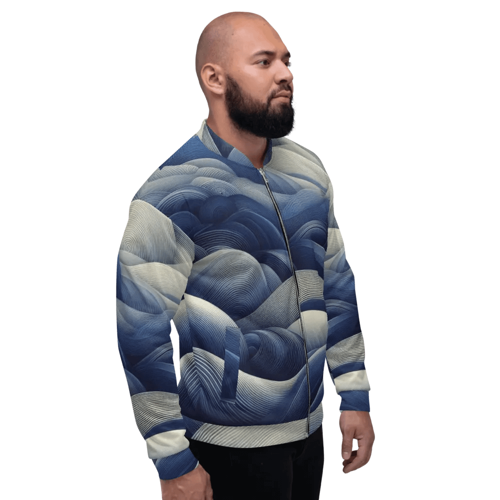 Men's Azure Wave-Print-5 Jacket product image (7)