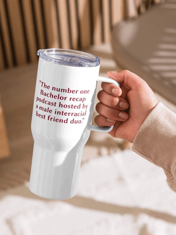 Retro Rose Travel Mug w/ Handle product image (7)