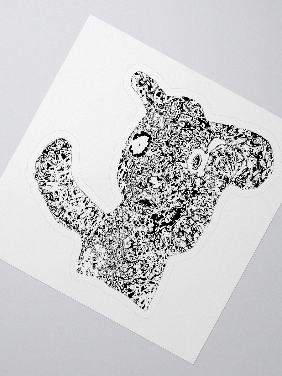 Plush Toy vinyl sticker product image (2)