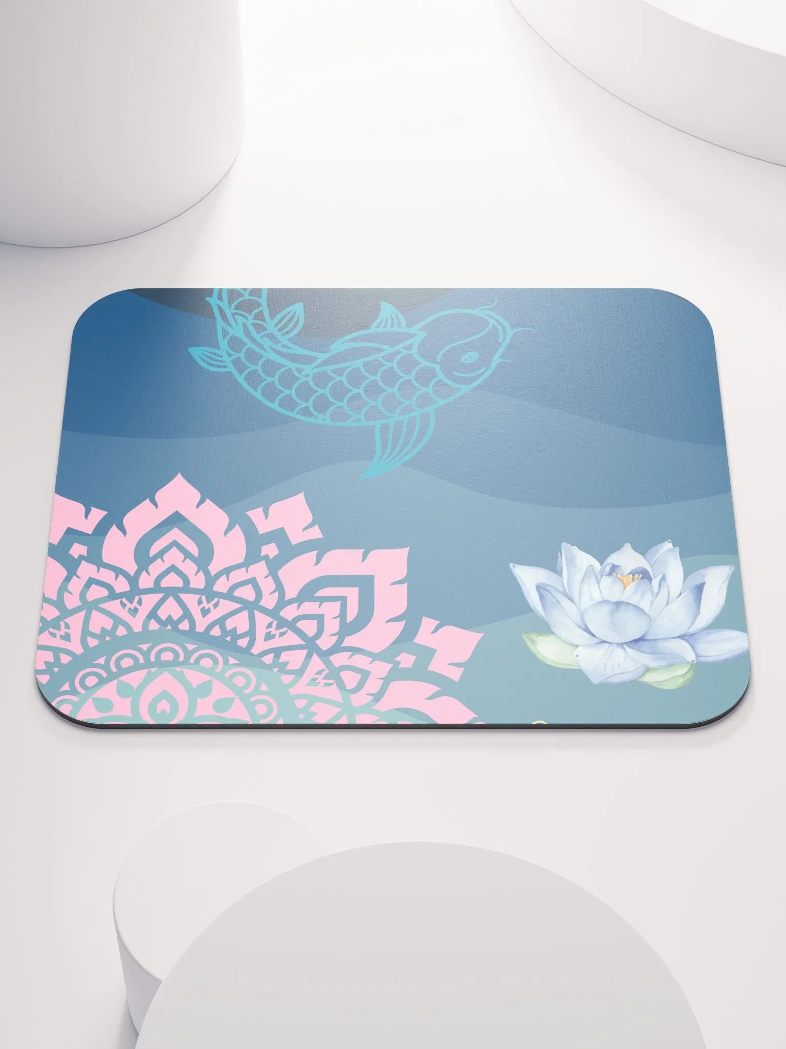 Lotus Serenity Mouse Pad product image (1)