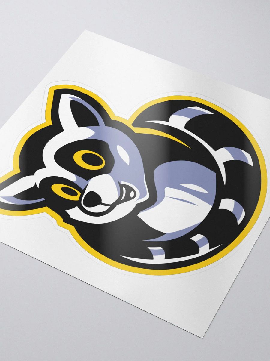 Lemur Kiss Cut Sticker product image (3)