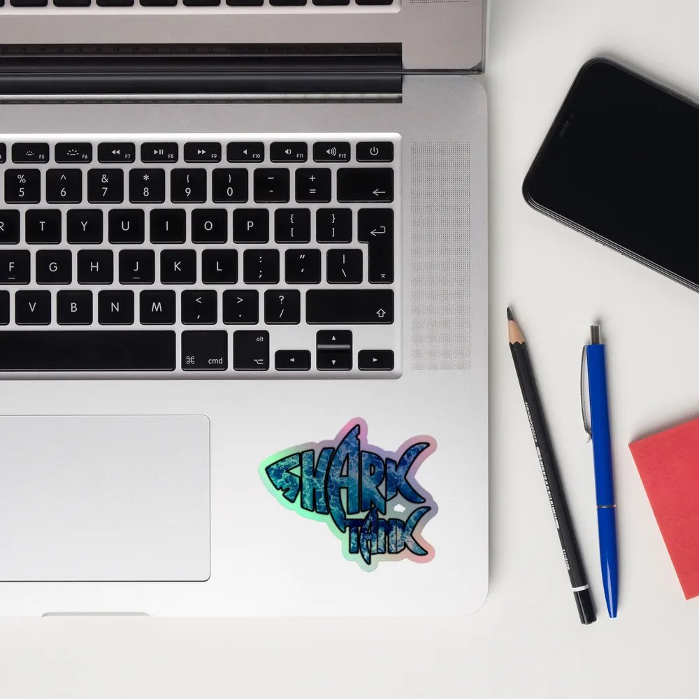Shark Tank Holographic Sticker product image (12)