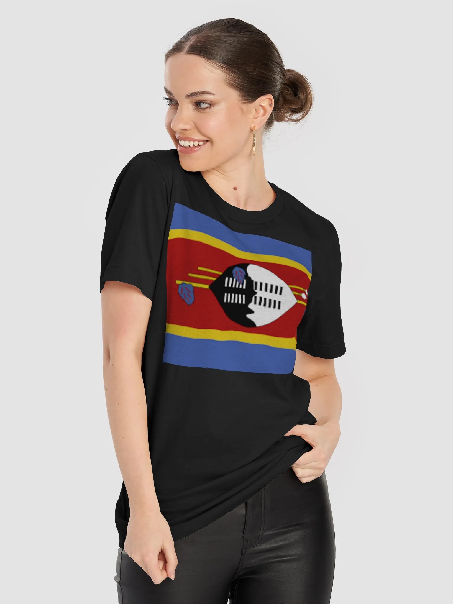 Exclusive Unisex Eswatini Flag Graphic Tee by Graphic Grove product image (9)