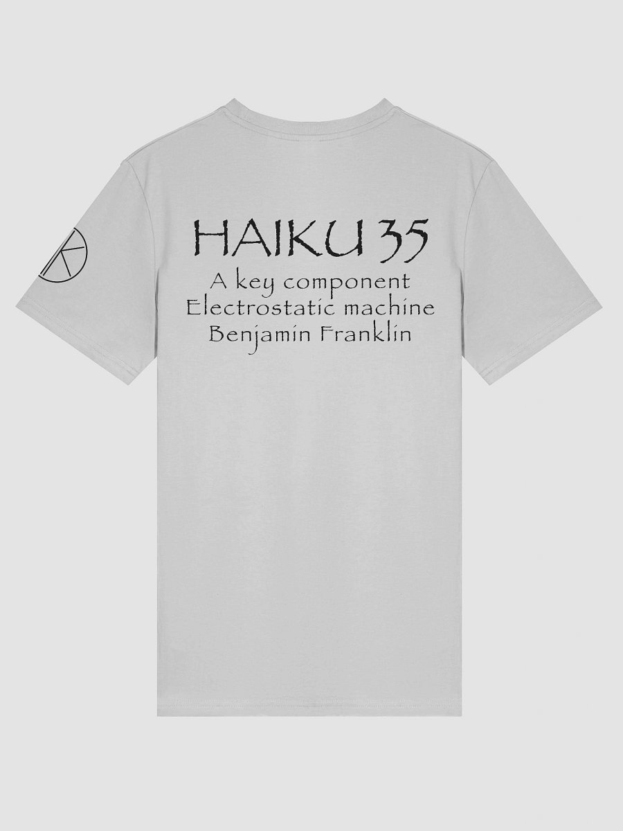 HAIKU 35 ORGANIC UNISEX TEE product image (2)