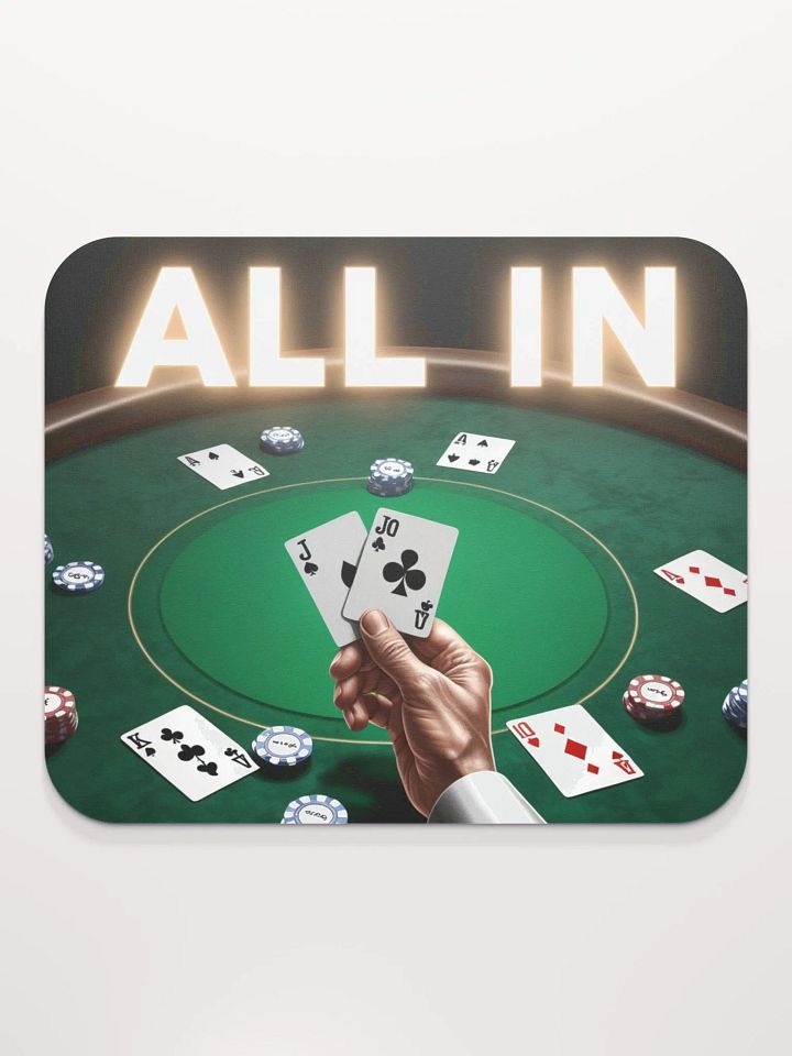 All In Poker Mouse Pad product image (2)