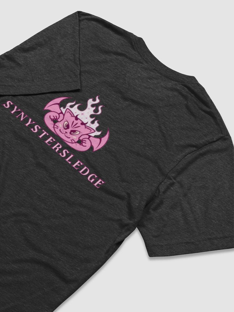 Devilish Cat Floof Tri-Blend Fabric T-Shirt product image (8)