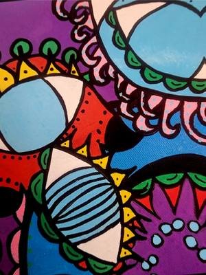 Art by Baroness Kimberley Cleland of Gallery Baroness #gallerybaroness #arttok #kimberleycleland #goodvibes 