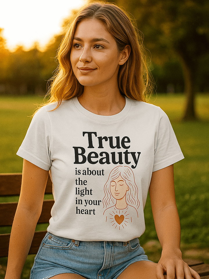 True Beauty Comes From Within — Inspirational T-Shirt Light product image (1)