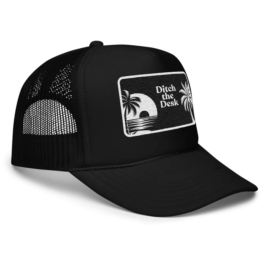 Sunset Escape Trucker Hat | Ditch the desk product image (3)