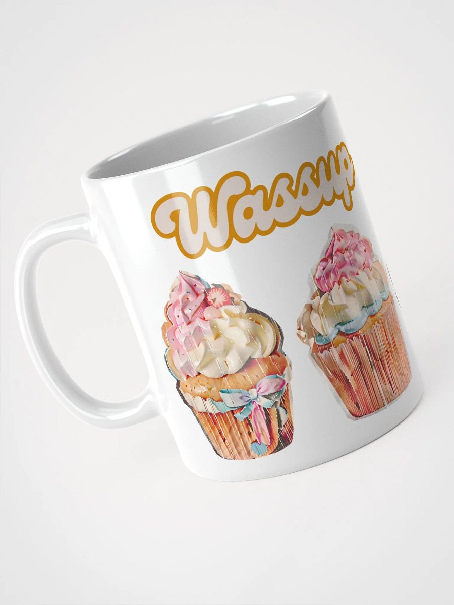 Wassup Cupcake White Glossy Mug product image (9)