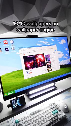 ALL WALLPAPERS 🔗 IN BIO

Wallpaper Engine is on Steam. Rainmeter tutorial for the day/date is linked in my bio @nightxparade ...