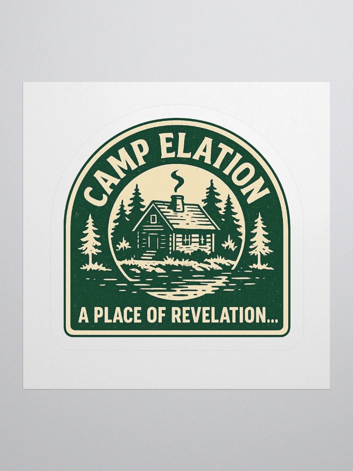 Camp Elation Cult Sticker product image (1)