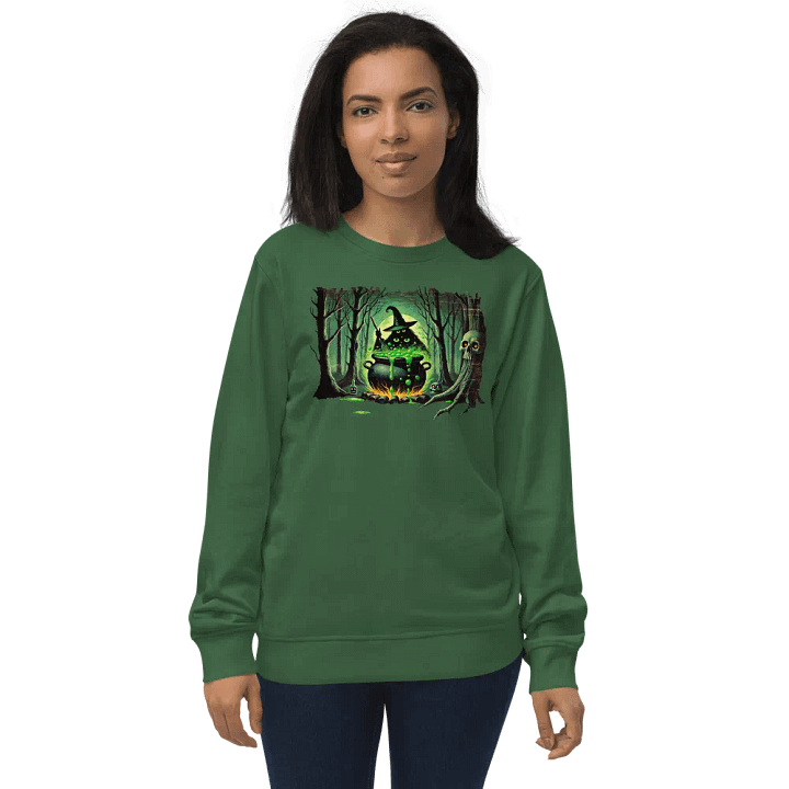 Cauldron Monster Unisex Organic Sweatshirt product image (20)