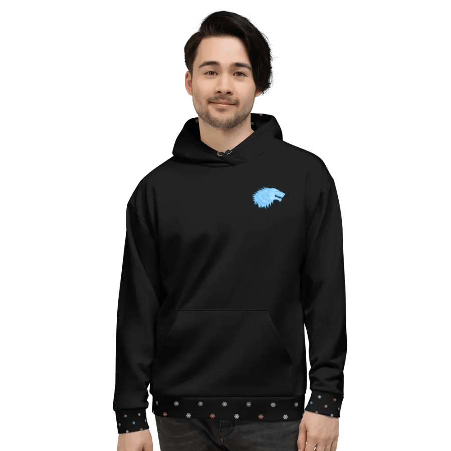 Black Winter is Here Hoodie - back product image (2)