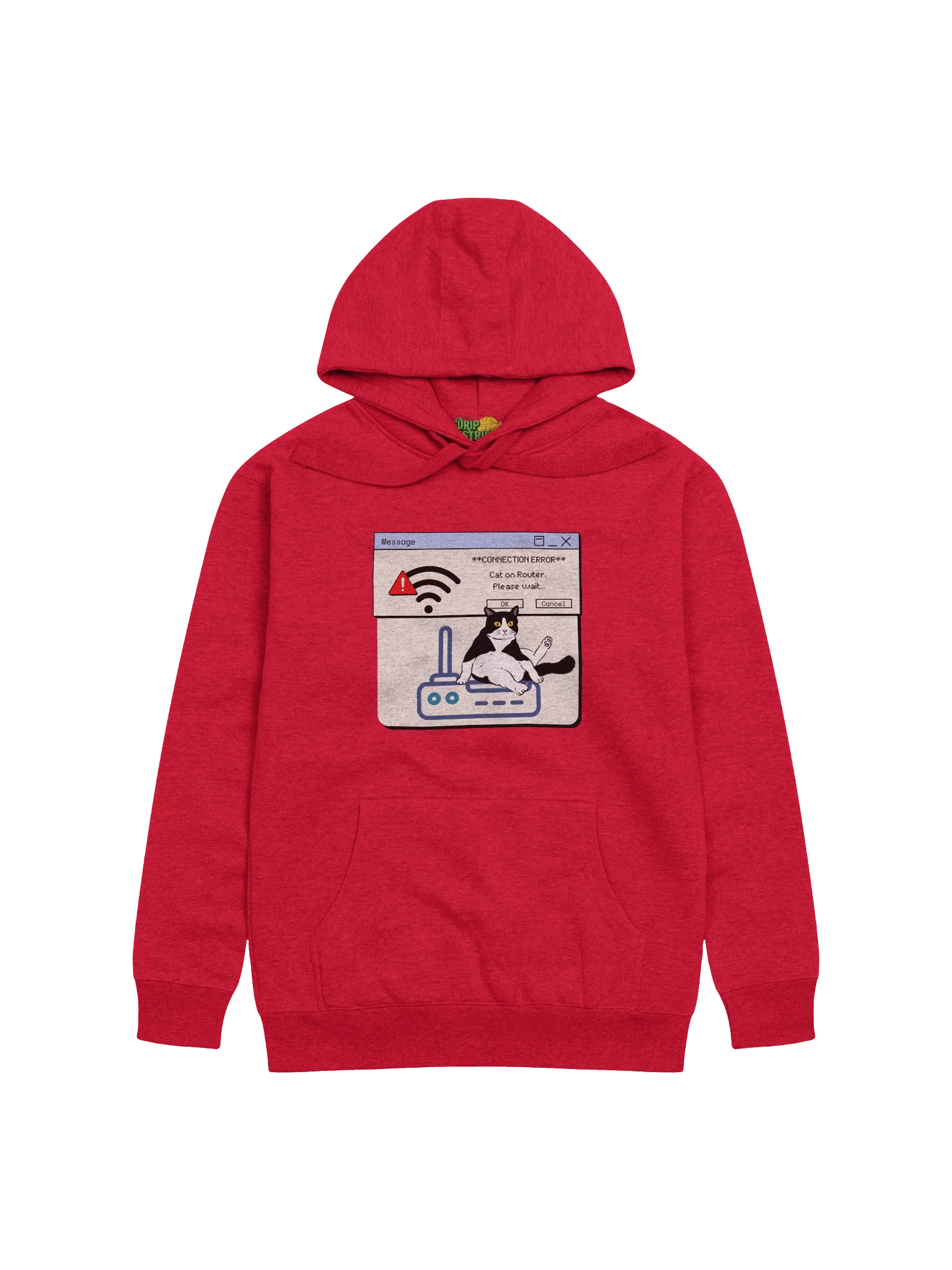 Connection Error Hoodie | Humorous Neurodivergent Apparel product image (1)