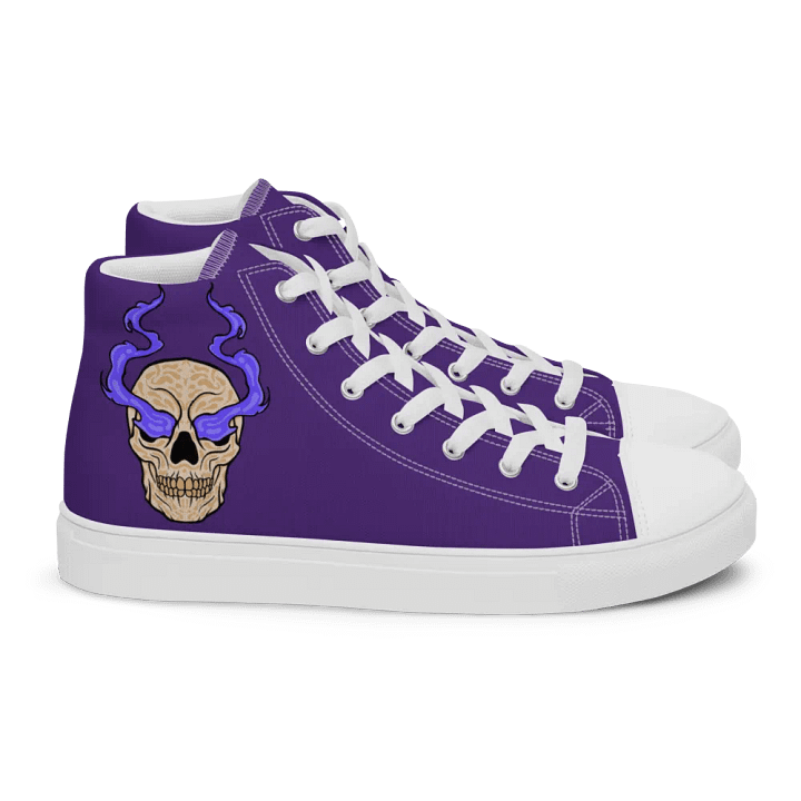 Women's Ethereal Flame Skull High Tops product image (2)