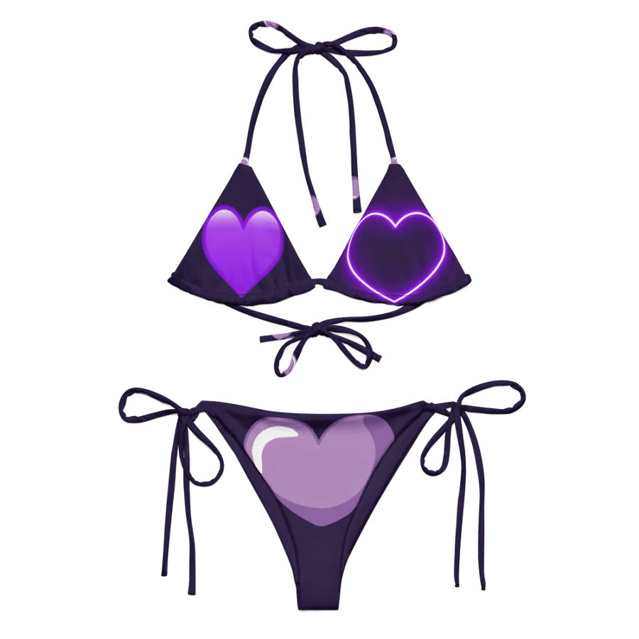 PURPLE HEARTS BIKINI product image (2)
