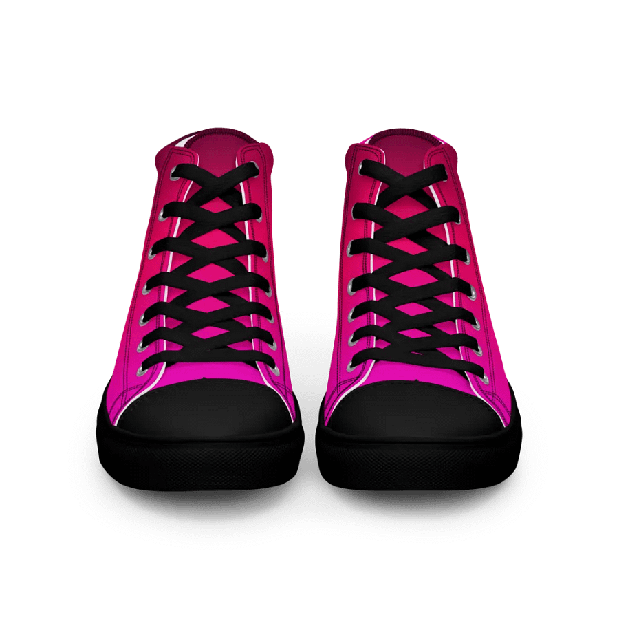 STRAIGHT VIBIN NEON COLOR FADE STYLE MEN'S CANVA SHOES product image (4)