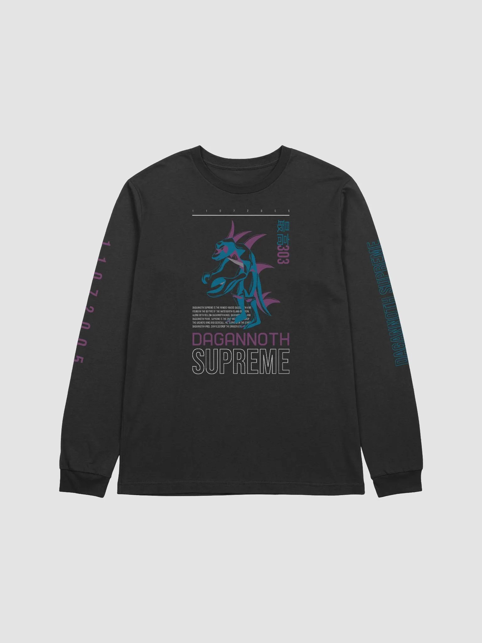 Dagannoth Supreme - Long Sleeve product image (1)