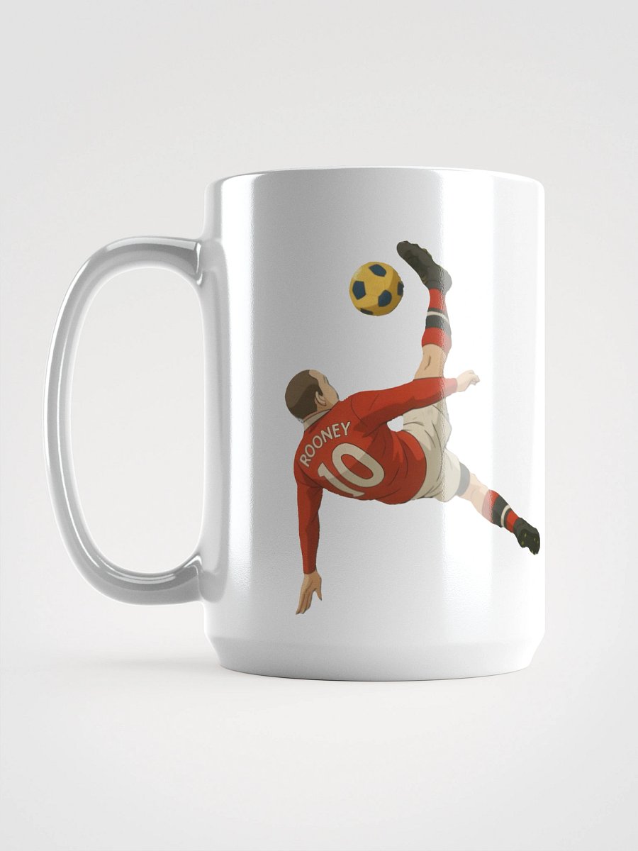 Glossy Mug - Wayne Rooney Bicycle Kick - Iconic Moment - Manchester United (Various Colours) product image (6)