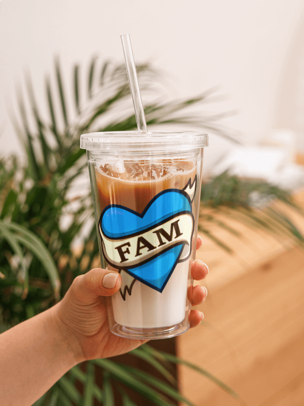 Fam Heart Insulated Tumbler product image (2)