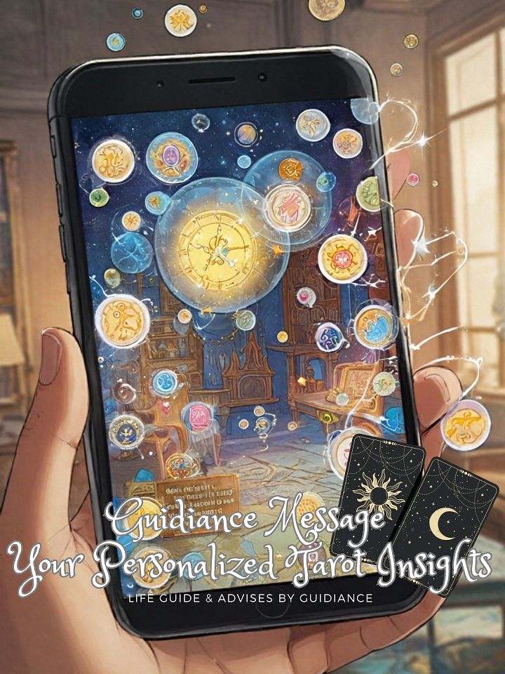 Guidiance Messages: Your Personalized Tarot Insights | 1 Question Voice Notes or Text Notes product image (1)