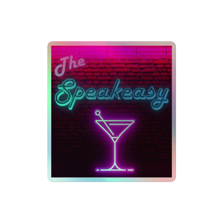 The Speakeasy Holographic Stickers product image (2)