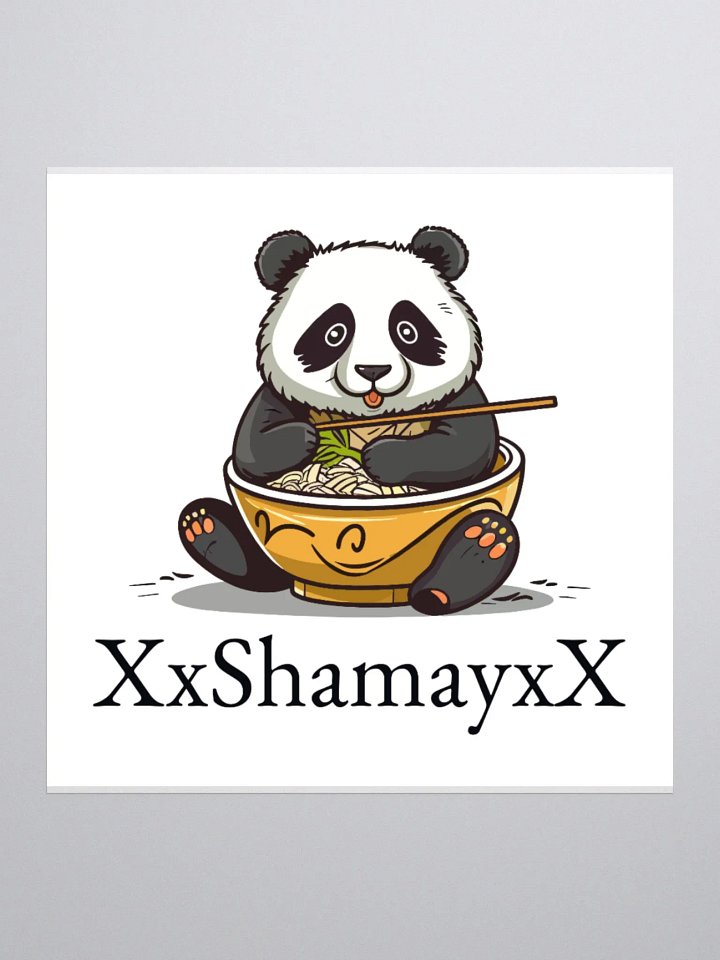 Panda Noodle Delight Stickers product image (1)