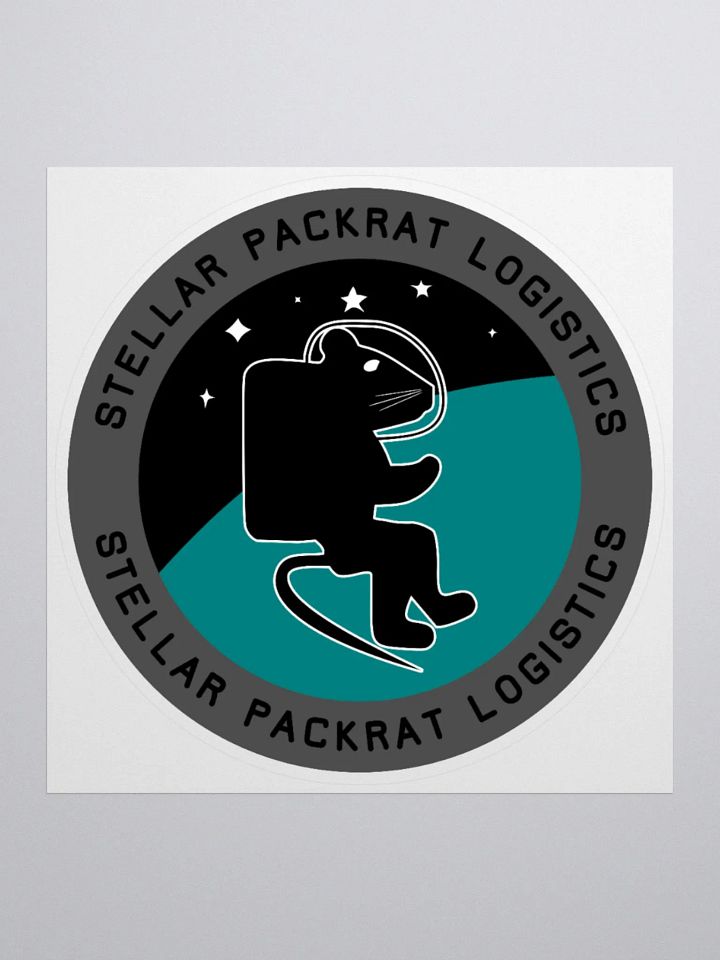 Stellar Packrat Logistics sticker - Large product image (1)