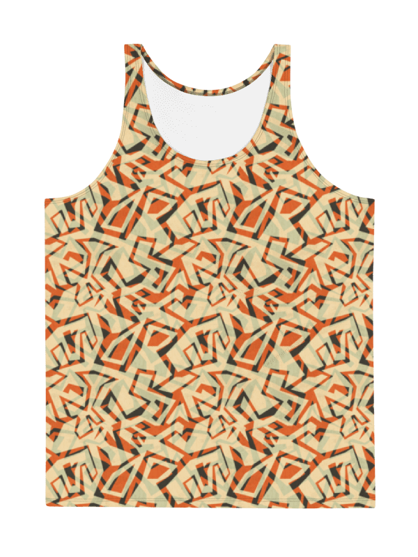 Orange Grunge | Mens Tank Top product image (5)