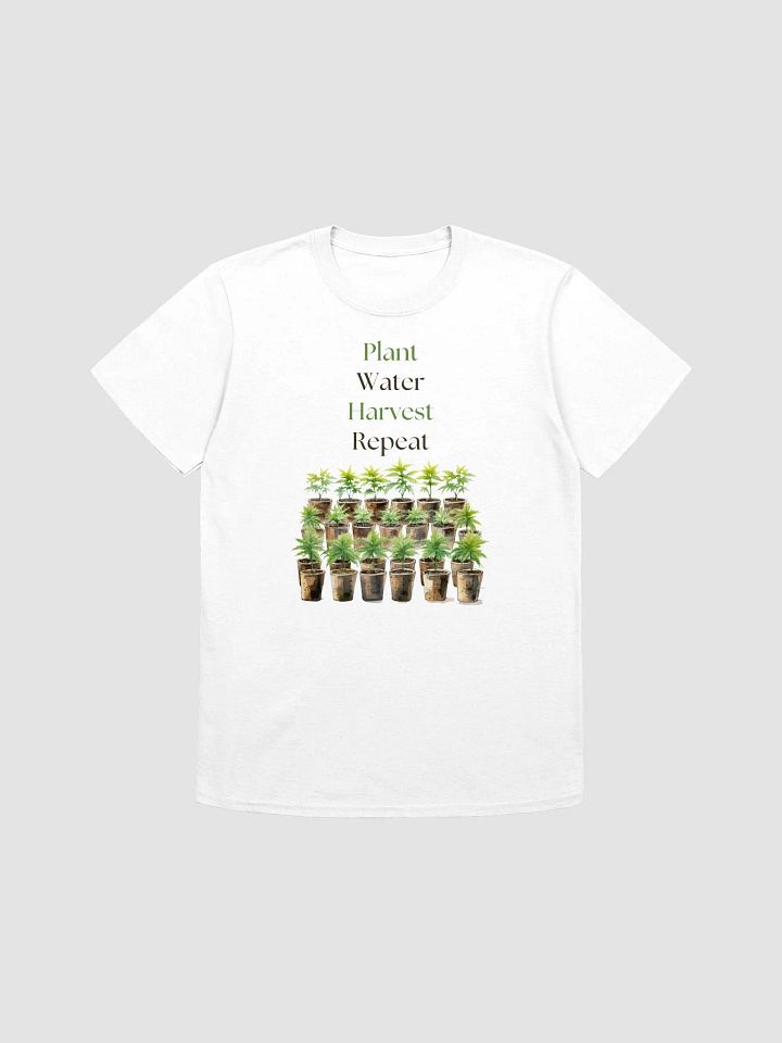 Plant Water Harvest Repeat T-Shirt product image (1)