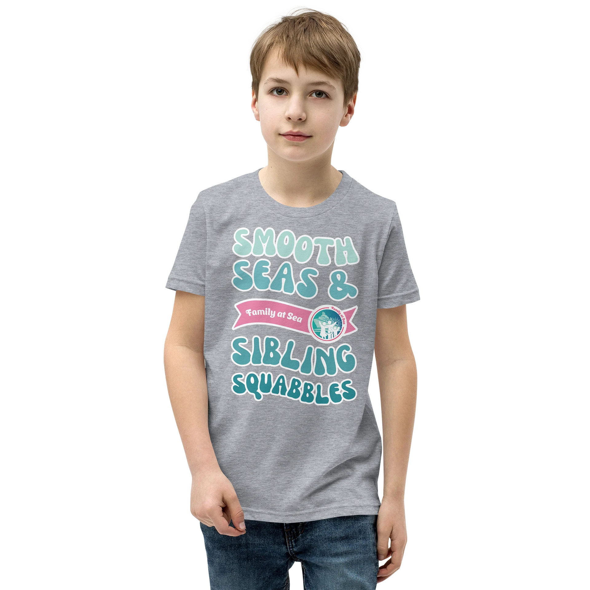 Kids Unisex - Smooth Seas and Sibling Squabbles - T-Shirt product image (3)