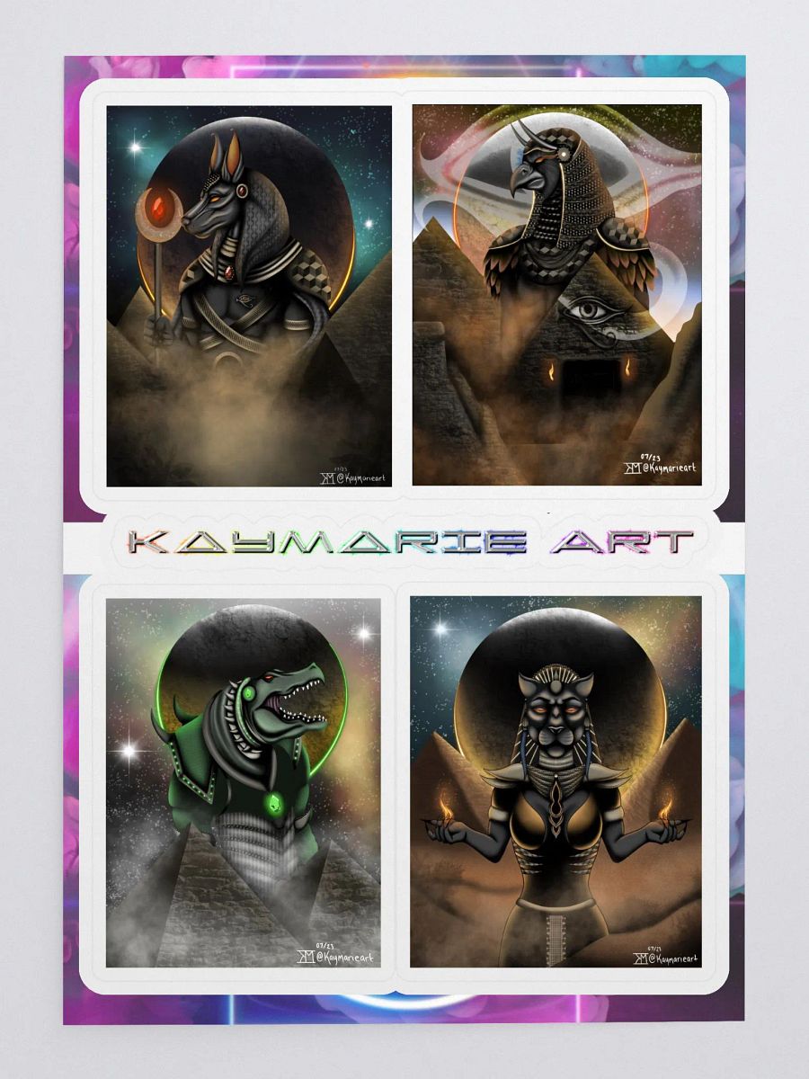 Rise of Gods Sticker Sheet product image (3)