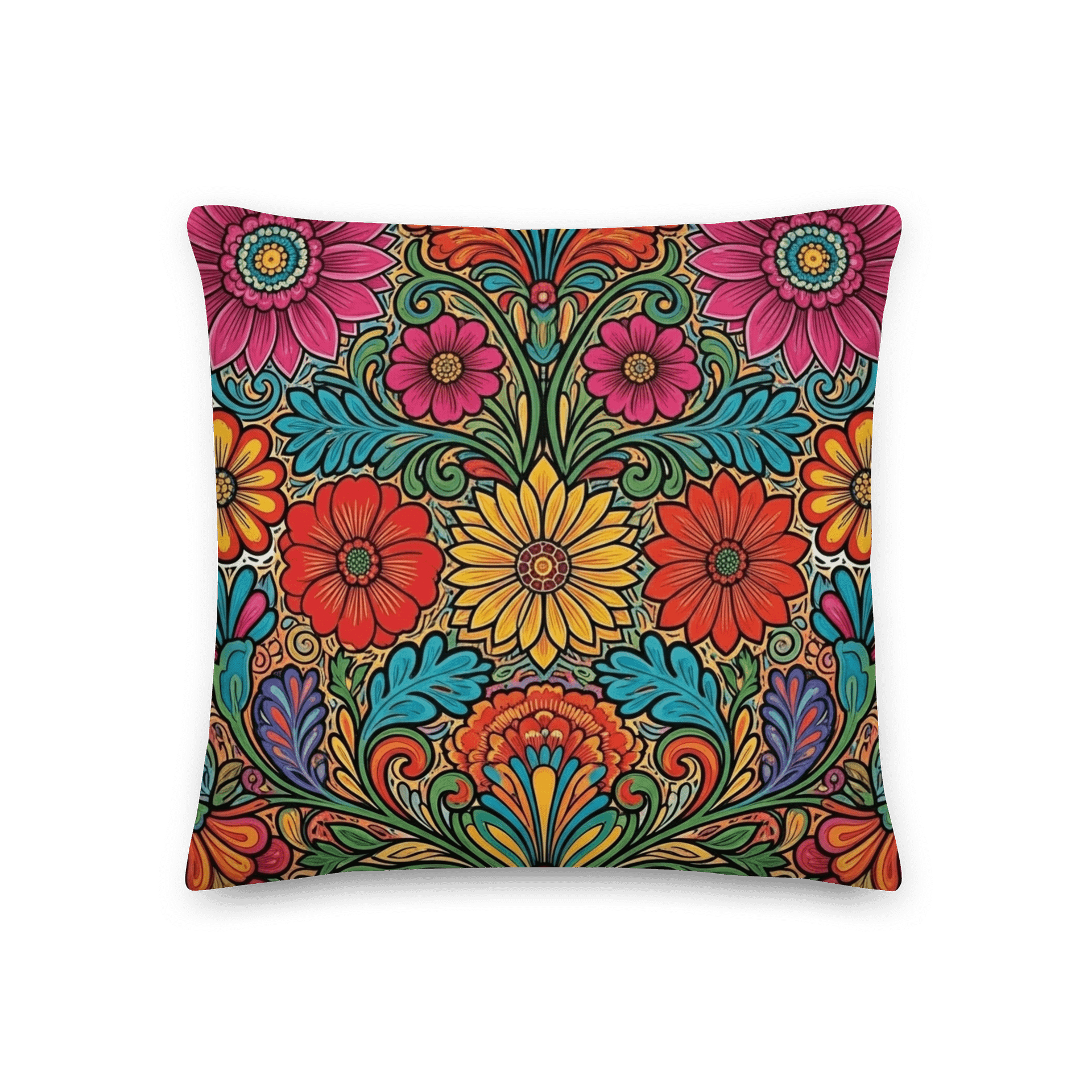Mexican Floral Bliss Pillow product image (3)